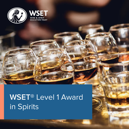 WSET Level 1 Award in Spirits Monday Course - November 3rd